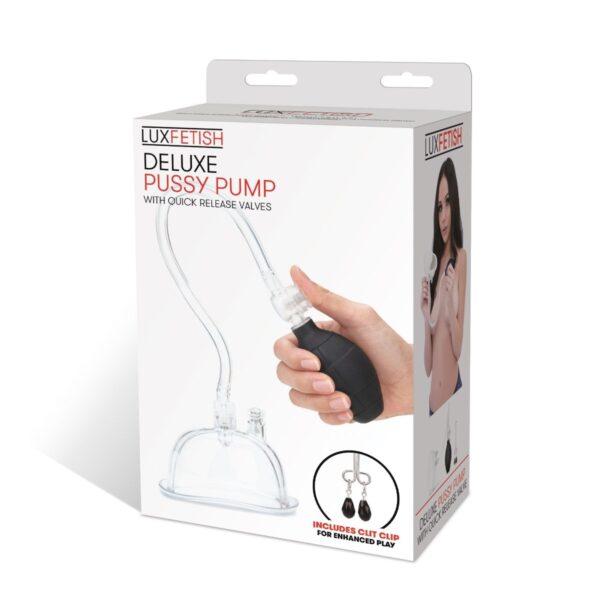 Lux Fetish Pussy Pump Clit Clamp Included - Image 2