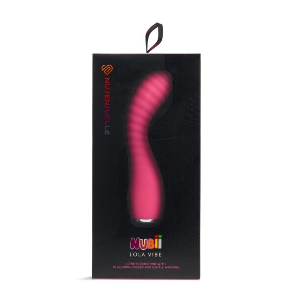 Nu Sensuelle Lola Flexible Warming Vibe Pink - Image 2