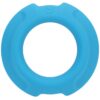 OptiMALE FlexiSteel Silicone Metal Core Cock Ring Blue 35mm | Cock Rings