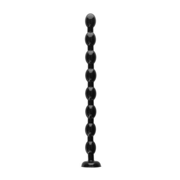 Ouch Ass Snake Beaded Dildo 19inch Black | Anal Sex Toys