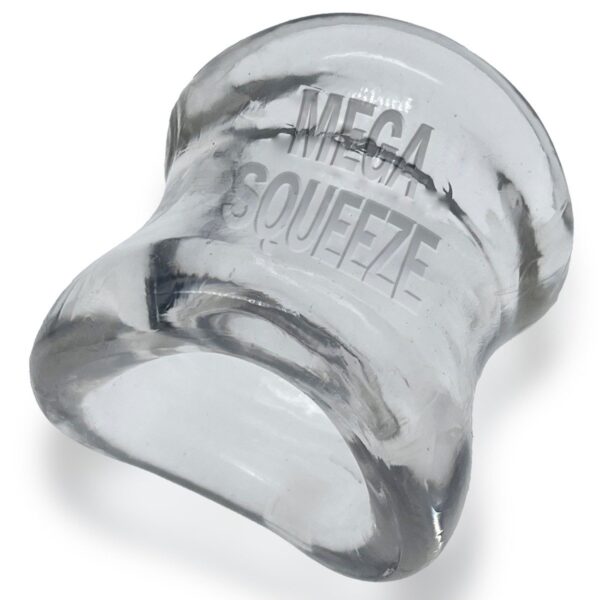 Oxballs Mega Squeeze Ergofit Ballstretcher Clear | Cock Rings