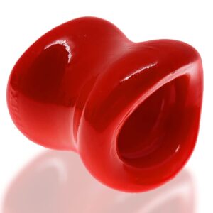 Oxballs Mega Squeeze Ergofit Ballstretcher Red | Cock Rings