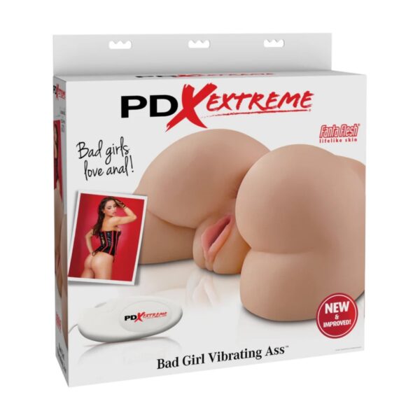 PDX Extreme Bad Girl Vibrating Ass - Light - Image 2