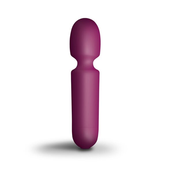 Rocks Off Sugar Boo Playful Passion Pleasure Wand Burgundy | Vibrators