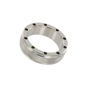 Shots Steel Cool and Knurl Cockring 4.5cm Silver | Cock Rings