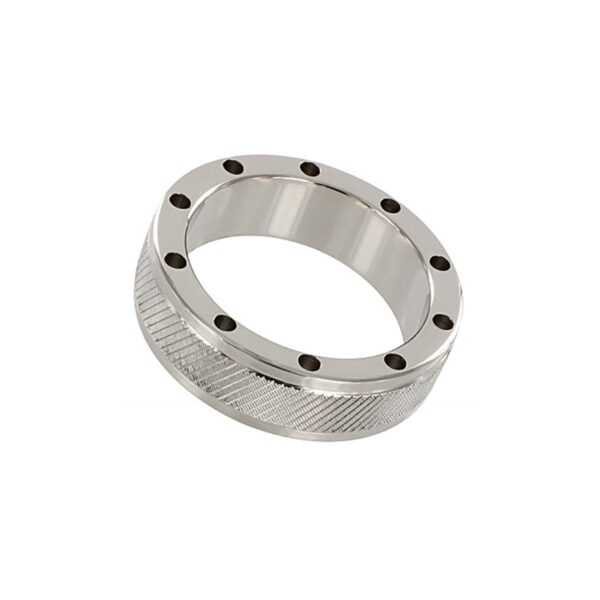 Shots Steel Cool and Knurl Cockring 6.3cm Silver | Cock Rings