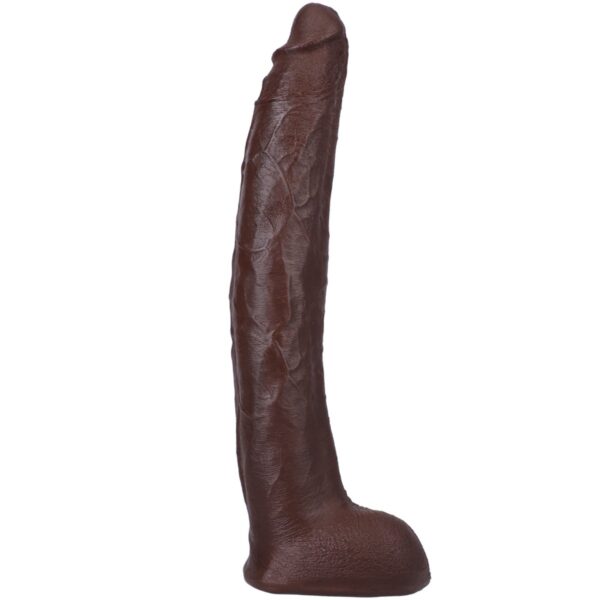 Signature Cocks Damion Dayski 12Inch Ultraskyn Cock with Removable Vac U Lock Suction Cup Chocolate | Male Masturbators & Strokers