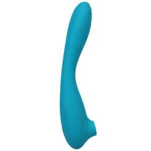 This Product Sucks Rechargeable Bendable Wand Blue | Vibrators