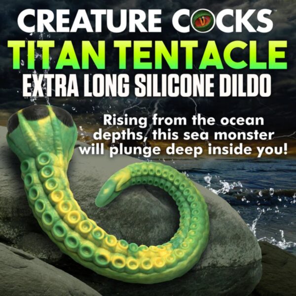 Titan Tentacle Extra Long Silicone Dildo - Image 4