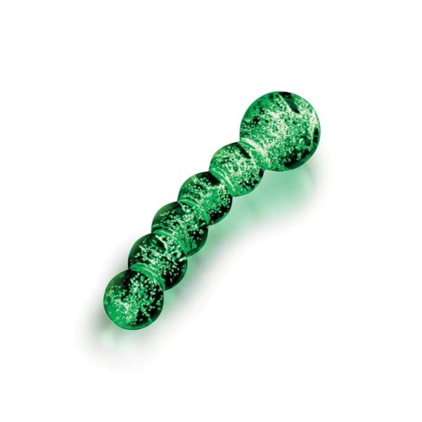 Whipsmart Glow In The Dark Beaded Sensual Glass Dildo & Plugs Dildo - Image 3